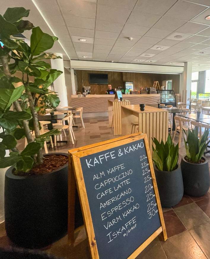 Café Gro I Roskilde Kongres Og Idrætscenter