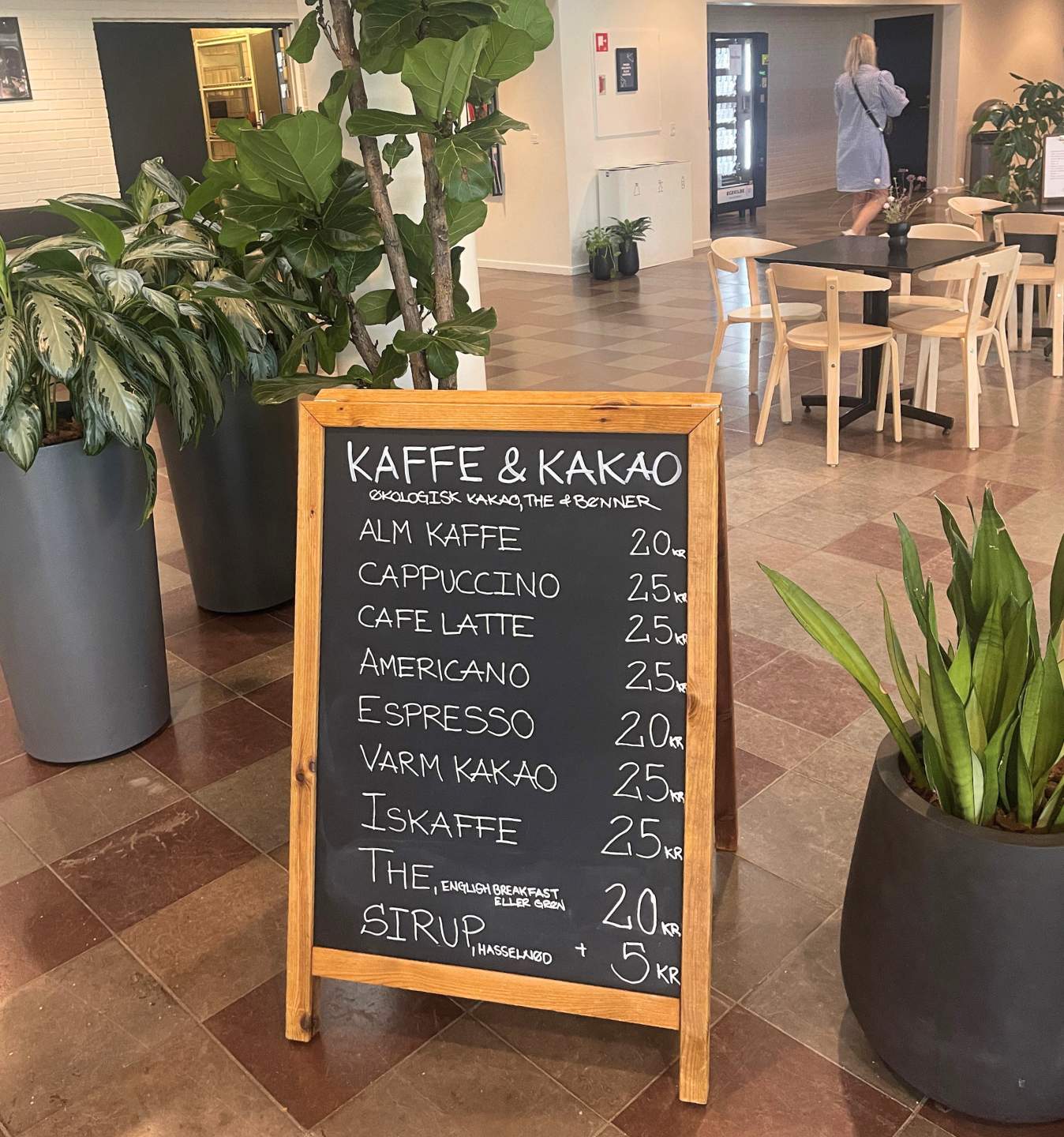 Økologisk Kakao, The Og Bønner I Café Gro